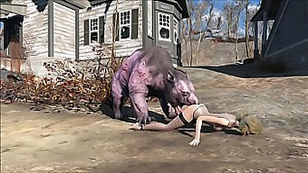 Erotische Ontmoetingen Met Geanimeerde Monsters Uit Het Fallout 4 Universum