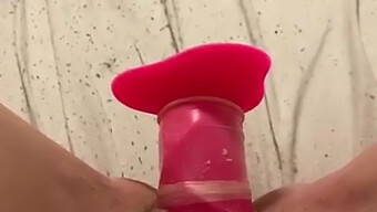 Step Daddy'S 18-Year-Old Daughter Uses Her Large Sex Toy For Self-Pleasure