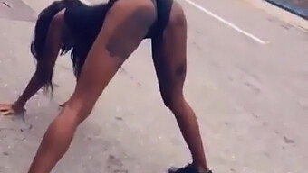 African Beauties From Trinidad And Tobago In A Compilation Of Trashy Scenes