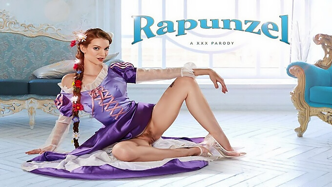 Erin Everheart V Cosplayi Ako Rapunzel Hľadajúca Veľký Penis