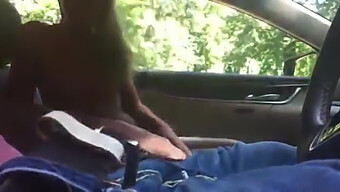 Passionate 18-Year-Old Slut Enjoys Rough Sex In A Car