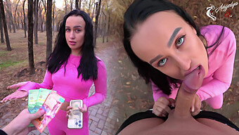 Pov Video Of Fit Girl Giving Outdoor Blowjob