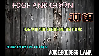 Edge In Goon Učita Cum Piggie V Pov Femdom Slogu