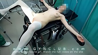 Mature Patient Succumbs To Her Doctor'S Seductive Advances During A Gyno Exam