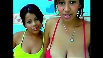 Two Brazilian Women, Dulce And Ana, Engage In A Sensual Encounter On The Tastycamz.Com Website, Showcasing Their Attractive Assets And Mutual Pleasure.