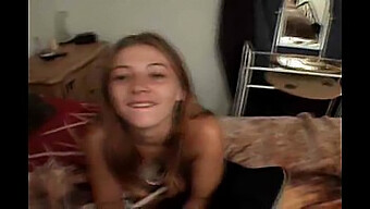 Teen Brother And Sister Indulge In Homemade Oral Pleasure