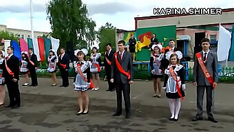 Upskirt Flashes In Russian Dance Performance