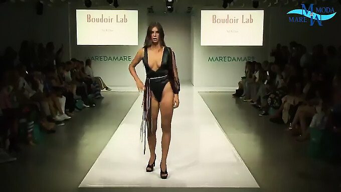 European Skinnies Strut Their Stuff In Lingerie