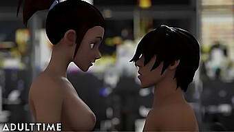 Experience The Thrill Of Uncensored Hentai With Step-Sister Rivalry In Cartoon Form