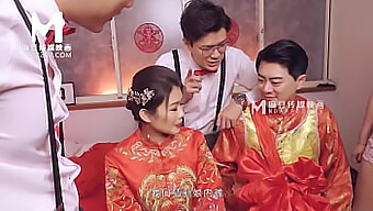 Liang Yun Fei'S Seductive Wedding Ceremony In Asian Porn Video