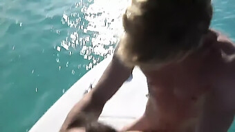 Tight And Sexy American Babe Enjoys Big Cock On A Boat