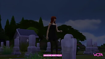 Animated Ghost Seeks Sexual Encounter At Graveyard With Lover