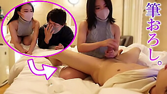 Japanese Teen'S First Handjob Experience - Wet And Wild Reverse Cowgirl