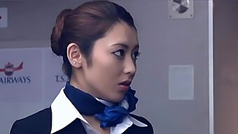 Alluring Stewardess Ayu Sakurai In An Erotic Video