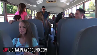 Kaci Lynn And Keiran Lee'S Intimate Journey On A Bus - Digital Video